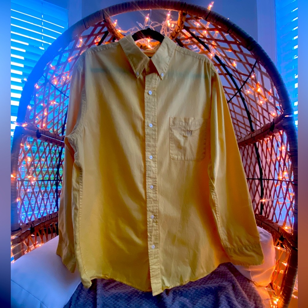 Yellow Champs Button down